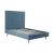Crosby Velvet Platform Full Size Bed