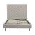 Crosby Velvet Platform Full Size Bed
