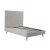 Crosby Velvet Platform Full Size Bed