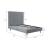 Crosby Velvet Platform Full Size Bed