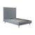 Crosby Velvet Platform Full Size Bed