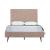 Crosby Velvet Platform Full Size Bed