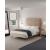 Crosby Velvet Platform Full Size Bed
