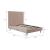 Crosby Velvet Platform Full Size Bed