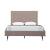 Crosby Velvet Platform Queen Size Bed