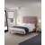 Crosby Velvet Platform Queen Size Bed