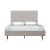 Crosby Velvet Platform Queen Size Bed