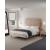 Crosby Velvet Platform Queen Size Bed