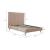 Crosby Velvet Platform Queen Size Bed