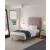 Crosby Velvet Platform Twin Size Bed