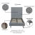 Crosby Velvet Platform Twin Size Bed