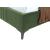 Promenade Velvet Platform Three Quarter Size Bed