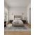 Promenade Velvet Platform Three Quarter Size Bed
