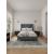 Promenade Velvet Platform Full Size Bed