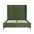 Promenade Velvet Platform Full Size Bed