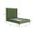 Promenade Velvet Platform Full Size Bed