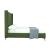 Promenade Velvet Platform Full Size Bed