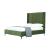Promenade Velvet Platform Full Size Bed