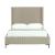 Promenade Velvet Platform Full Size Bed