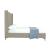 Promenade Velvet Platform Full Size Bed