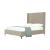 Promenade Velvet Platform Full Size Bed