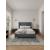 Promenade Velvet Platform Queen Size Bed