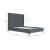 Promenade Velvet Platform Queen Size Bed