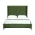 Promenade Velvet Platform Queen Size Bed