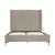 Promenade Velvet Platform Queen Size Bed