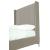 Promenade Velvet Platform Queen Size Bed
