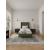 Promenade Velvet Platform Twin Size Bed