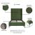 Promenade Velvet Platform Twin Size Bed