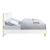 Gaines Wood/Metal Panel Bed, Queen Size