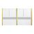 Gaines Wood/Metal Panel Bed