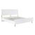 Gaines Wood/Metal Panel Bed