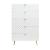 Gaines Wood/Metal Panel Bedroom Set