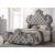 Perine Fabric/Wood Tufted Panel Bed, Eastern King Size