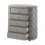 Perine Fabric/Wood Tufted Panel Bedroom Set