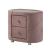 Salonia Velvet Nightstand w/2 Drawers