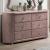 Salonia Velvet Double Dresser w/6 Drawers