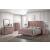 Salonia Velvet Panel Bedroom Set