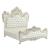 Adara PU/Wood Tufted Panel Bed, Eastern King Size