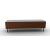 Universal Ceramic/Wood Customizable TV Stand w/2 Doors & Drop-Down Door & Metal Feet