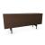 Horizon Ceramic/Wood/Metal Customizable Sideboard w/2 Doors & 3 Drawers & Metal Feet
