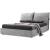 Plume Fabric Queen Size Platform Bed