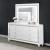 SM Carlyle Fabric/Wood Panel Storage Bedroom Set w/LED Light