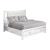 SM Carlyle Fabric/Wood Panel Storage Bed w/LED Light, Queen Size