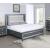SM Carlyle Fabric/Wood Panel Storage Bedroom Set w/LED Light