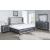 SM Carlyle Fabric/Wood Panel Storage Bedroom Set w/LED Light