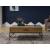 Drift Wood/Metal Rectangular Coffee Table